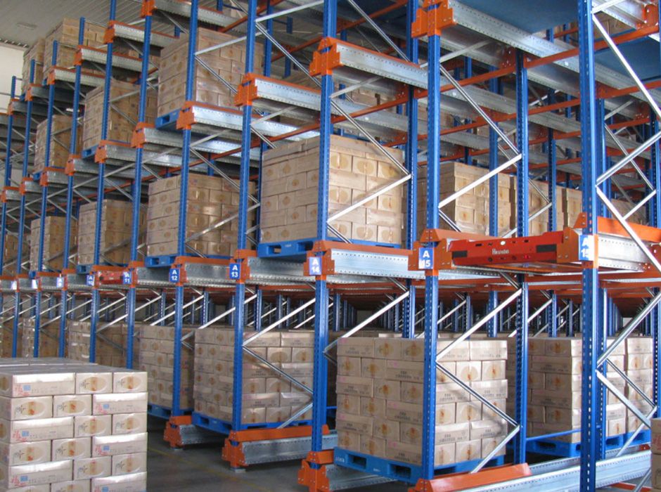 金海岸永南食品珠海穿梭式貨架倉儲貨架【易達貨架】 金海岸永南食品珠海穿梭式貨架倉儲貨架【易達貨架】