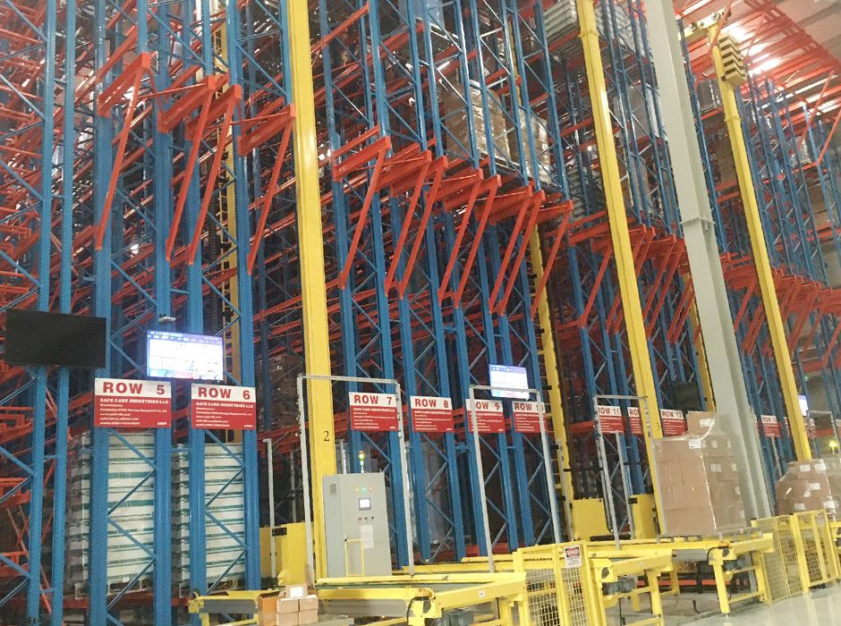 阿聯(lián)酋自動化立體倉庫【易達貨架】 阿聯(lián)酋自動化立體倉庫【易達貨架】