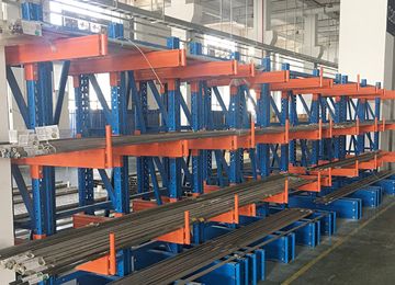 適合管材存儲的清遠市清城區(qū)倉儲貨架是哪種？【易達貨架】