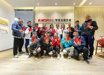 易達(dá)陽江倉庫貨架廠家2022開工大吉，虎力全開【易達(dá)貨架】