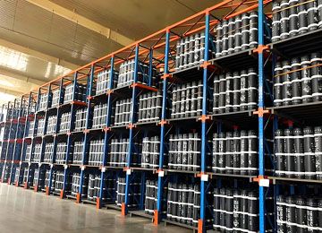 立體通廊式貨架，貨物密集型存儲首選方案【易達(dá)貨架】