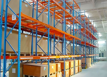 機(jī)油托盤(pán)倉(cāng)儲(chǔ)貨架，立體存儲(chǔ)揀選方案【易達(dá)貨架】